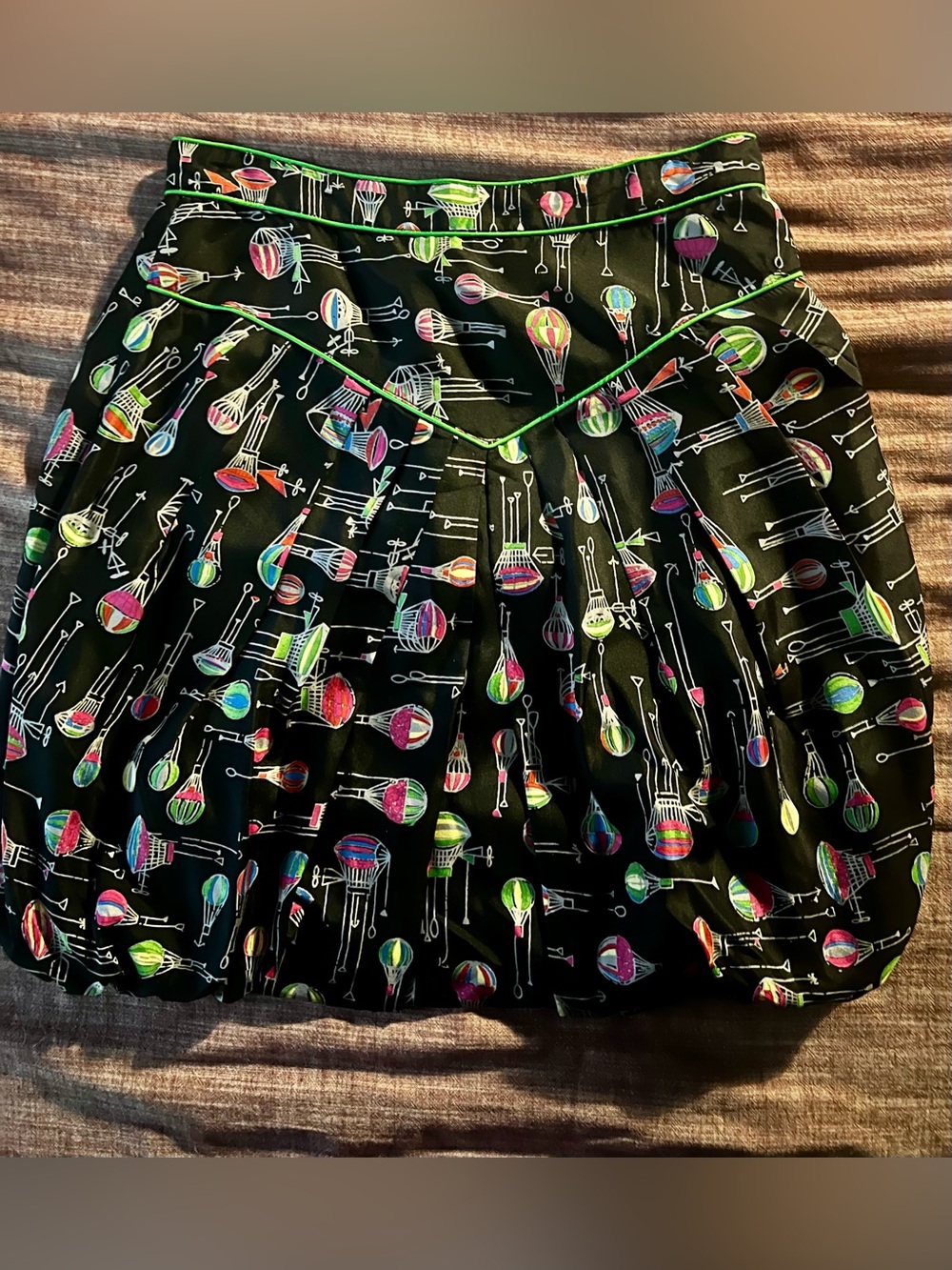 Anthropologie Hot Air Balloon Skirt